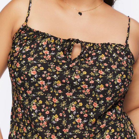 Forever 21 Floral Maxi Dress Size 2X NWT - Picture 4 of 4